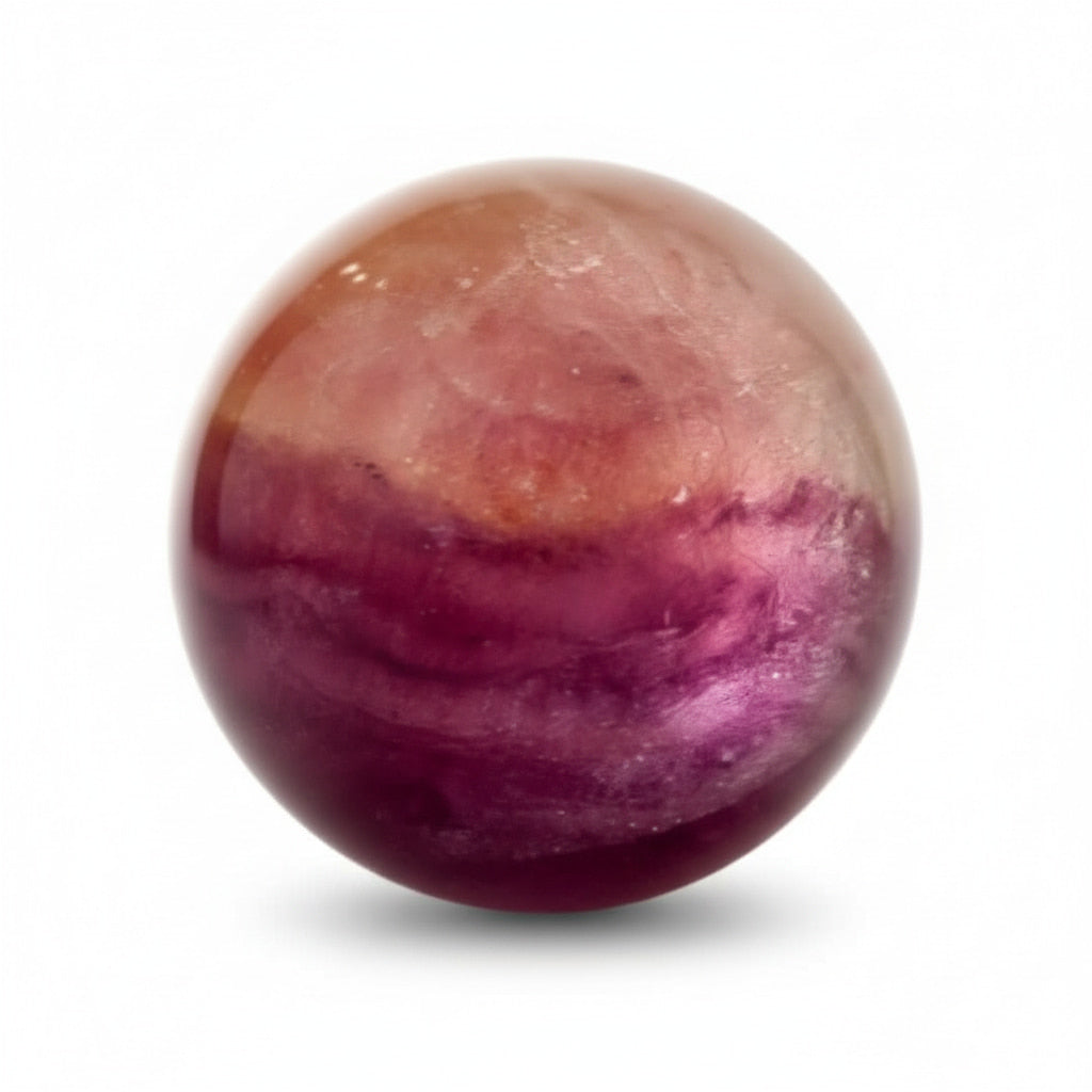 Fluorit Kugel – intensives Naturjuwel in Lila CrystalScents