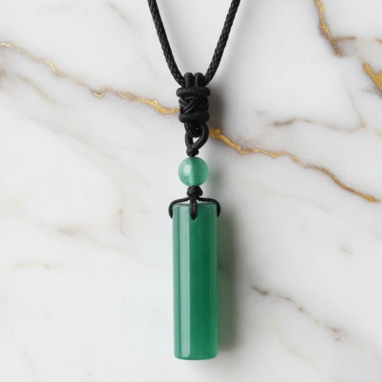 Aventurin Halskette - Stab Anhänger CrystalScents
