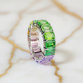 Saphir Ring – Funkelnder Regenbogen CrystalScents