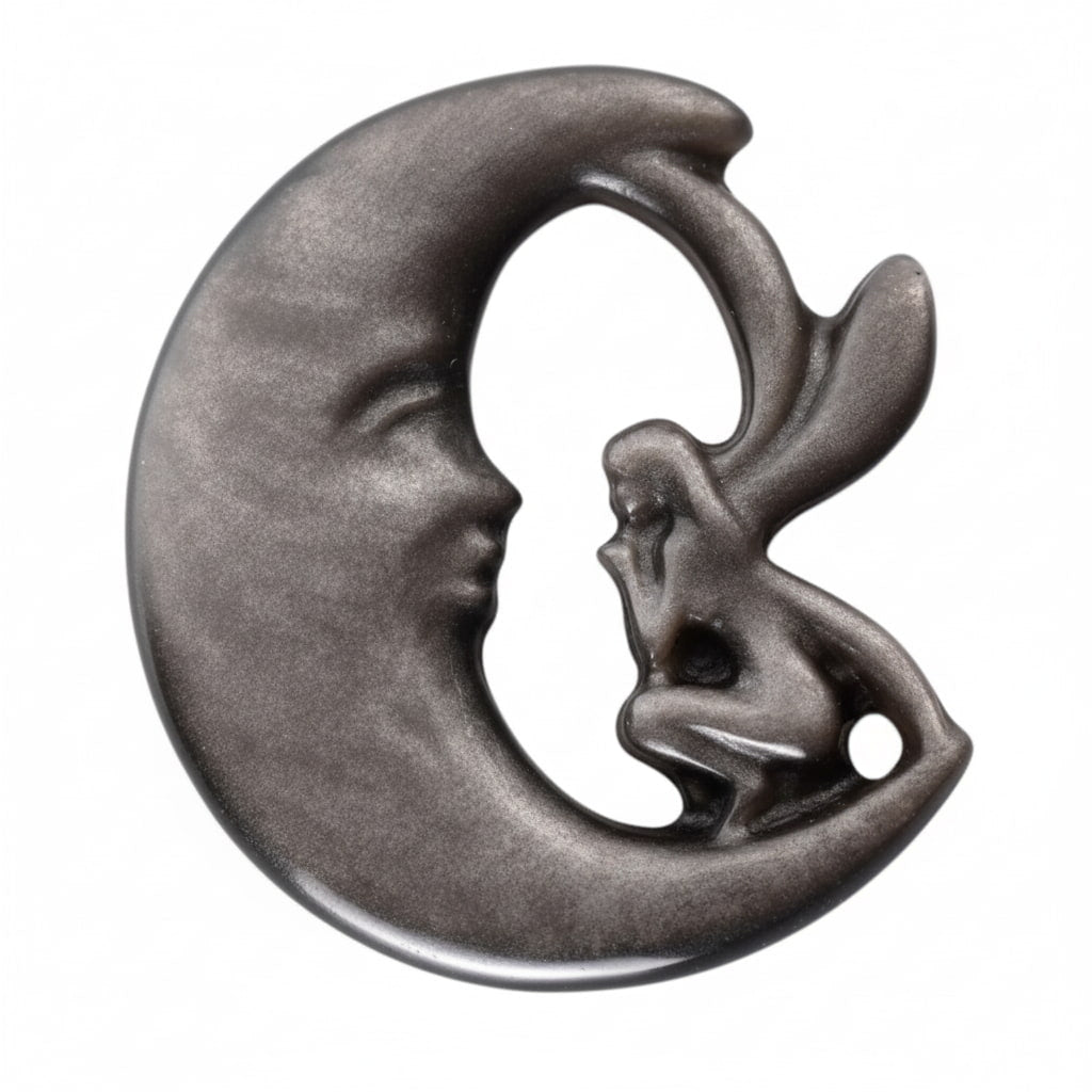 Silber Obsidian – Silber Obsidian Mondelfe CrystalScents
