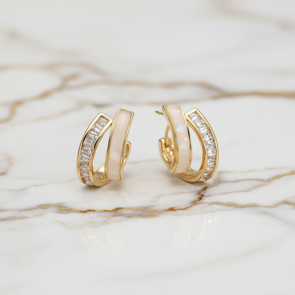 Ohrstecker in Gold – Funkelnde Highlights CrystalScents