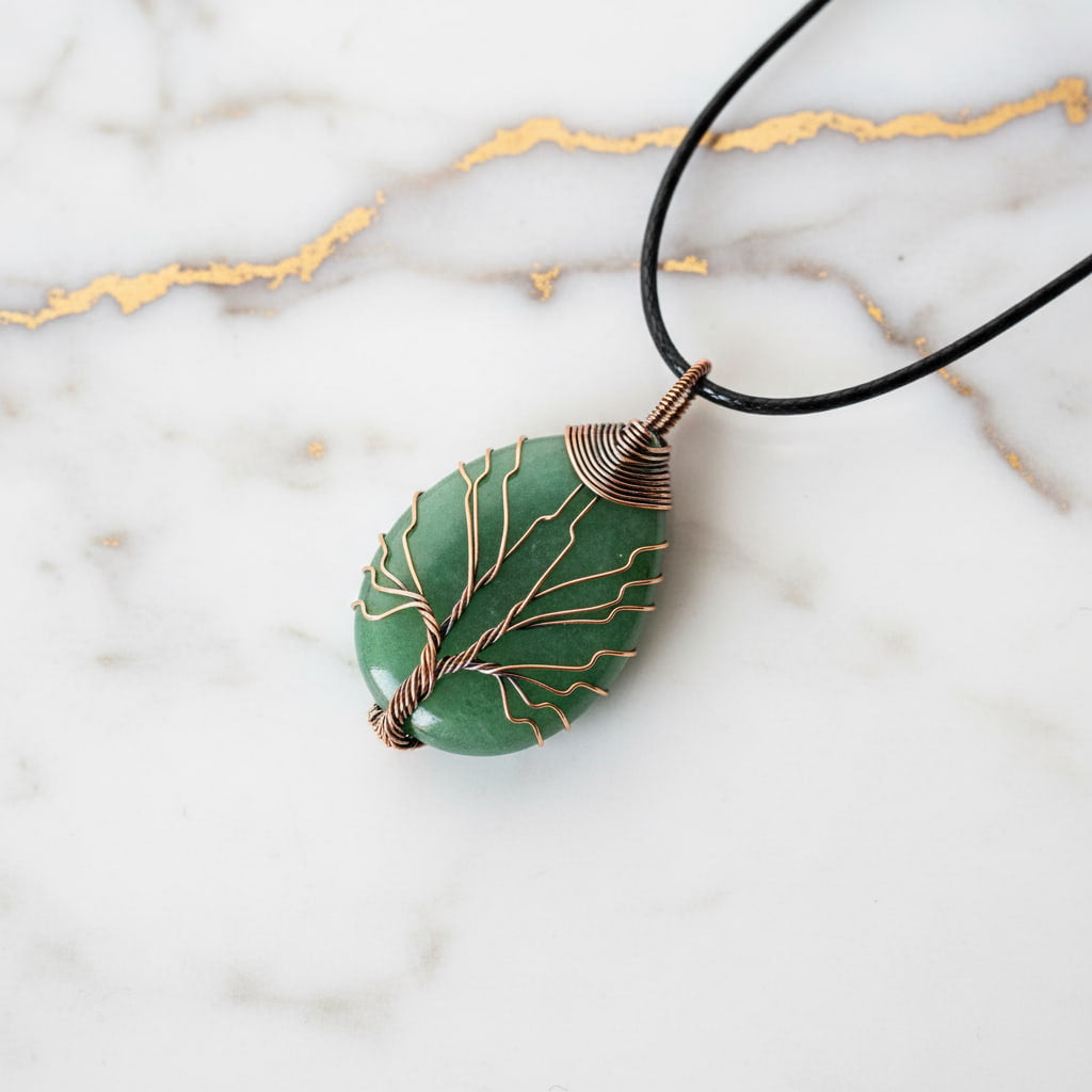 Aventurin Halskette - Gelassenheit & Balance