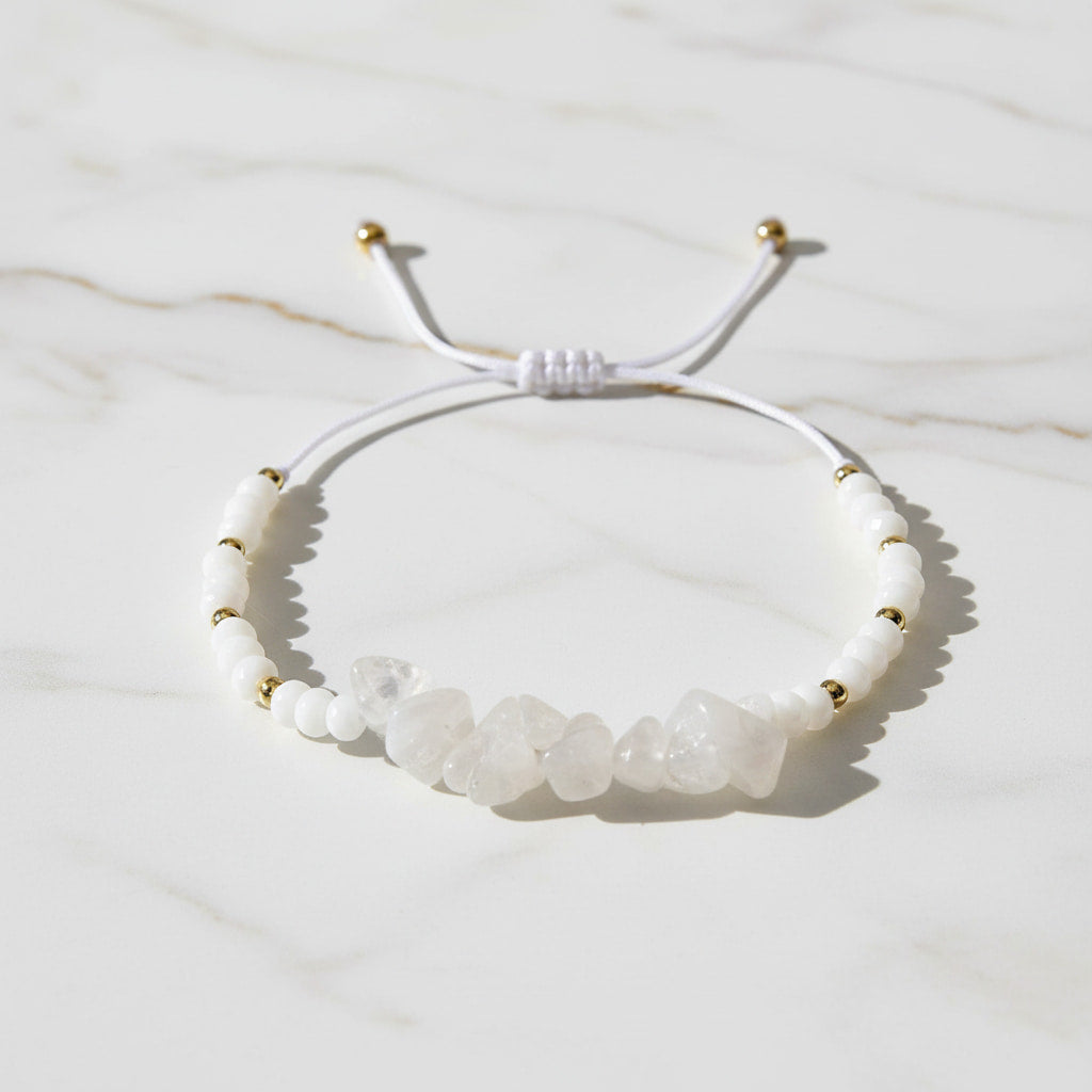 Bergkristall Schutzarmband - Klarheit & innere Stärke