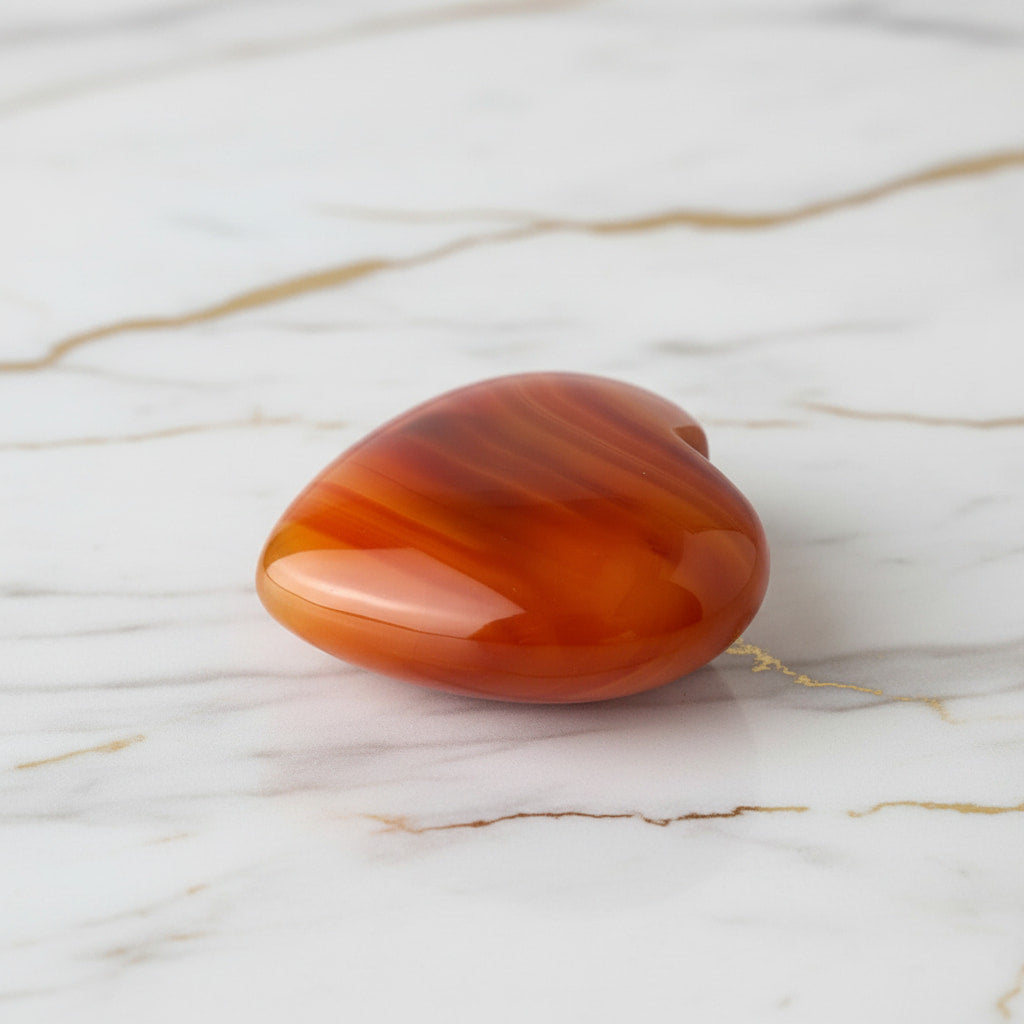 Karneol Herz – Energie & Lebensfreude