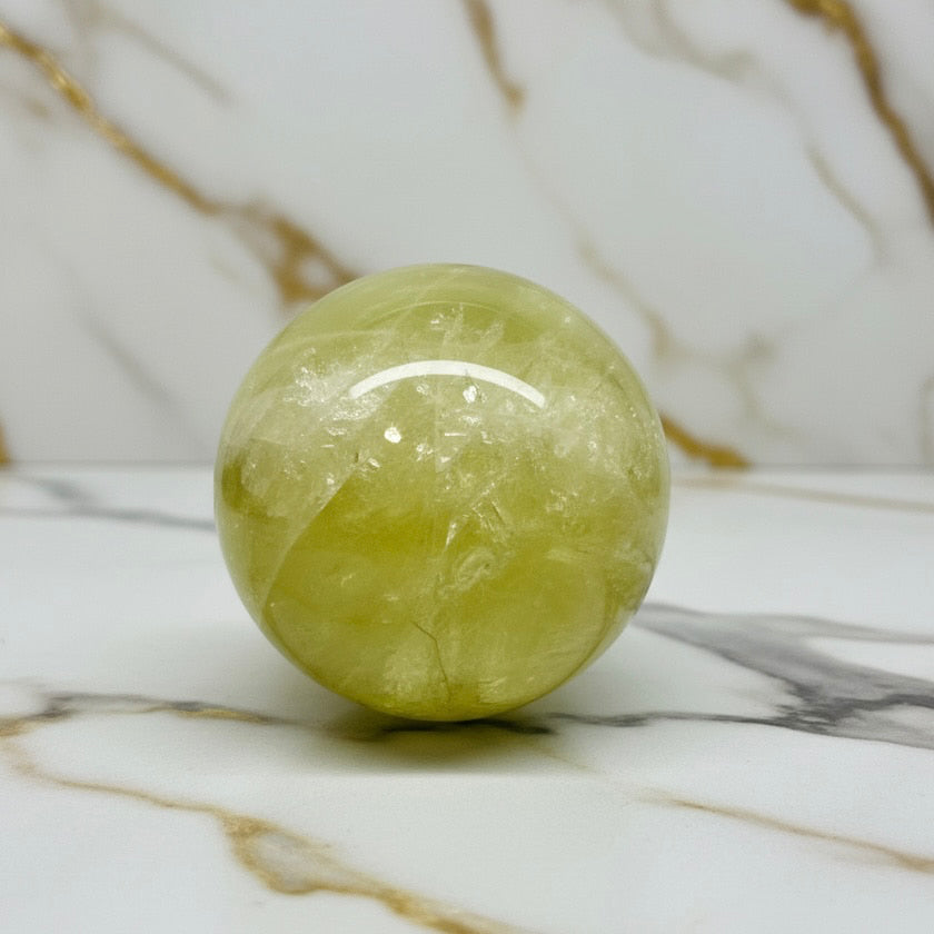 Citrin Kugel - Freude & Licht CrystalScents
