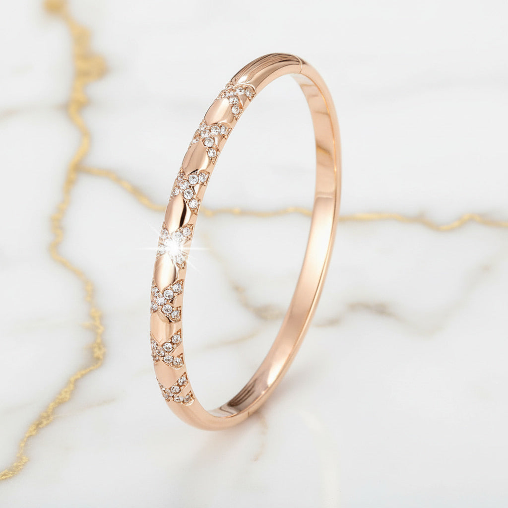 Armband Roségold – JETZT funkelndes Kreuzmuster sichern CrystalScents