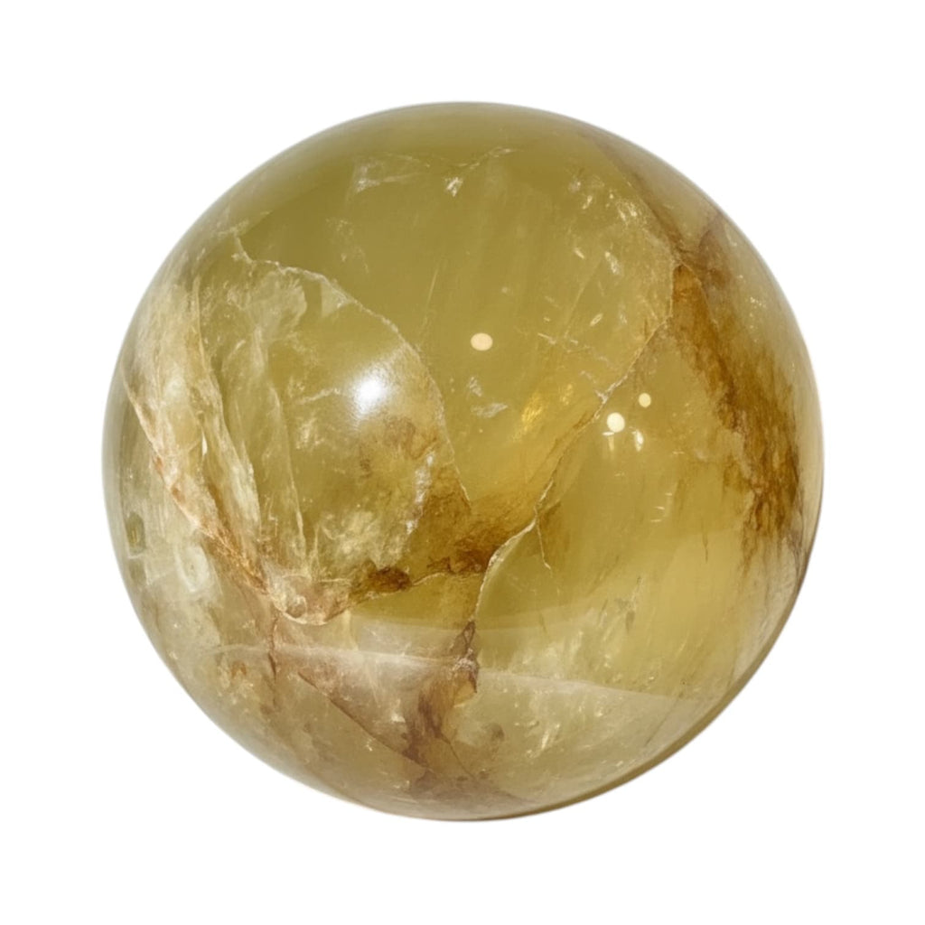 Große Citrin Kugel – Lebensfreude & Energie CrystalScents