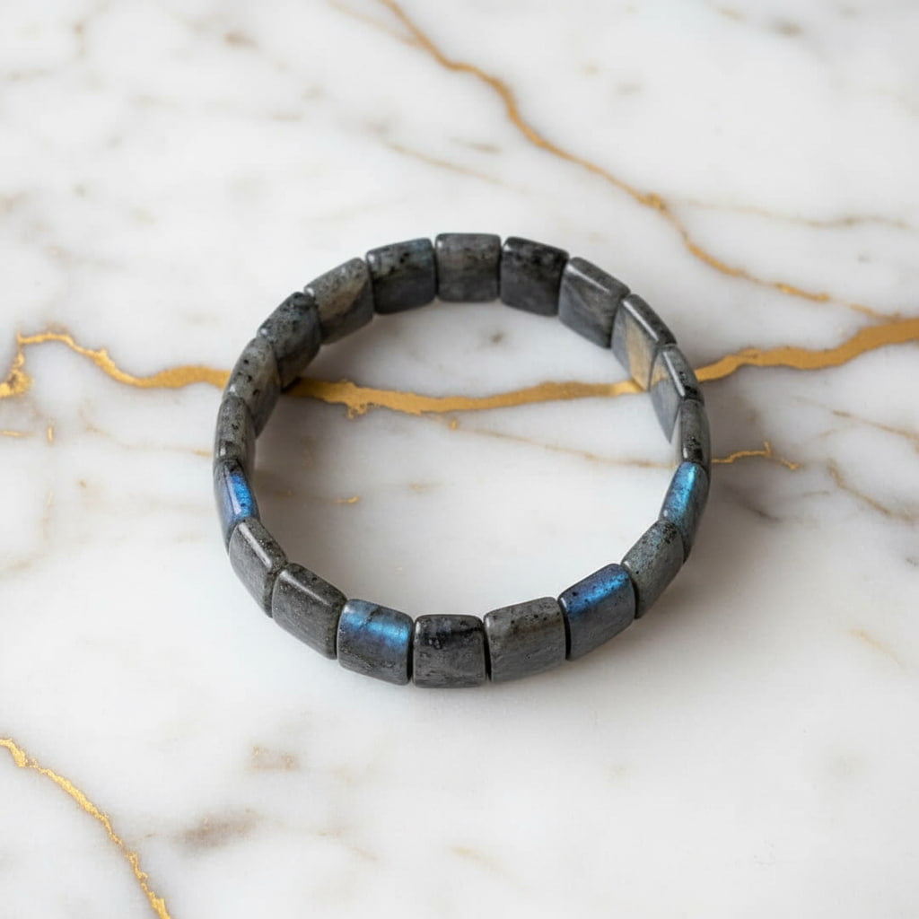 Labradorit Armband - Besondere Outfit-Akzente CrystalScents