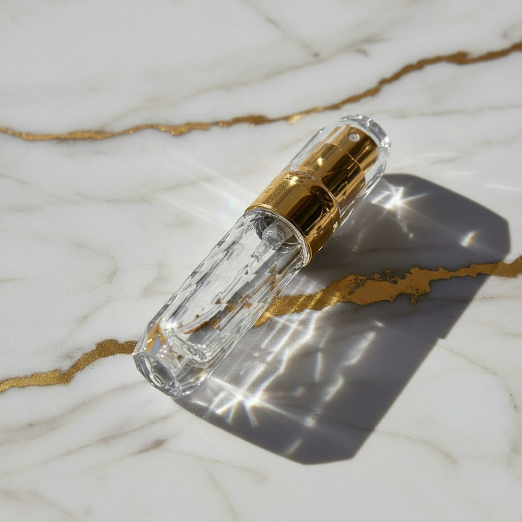 Parfüm Abfüller in Gold für unterwegs CrystalScents