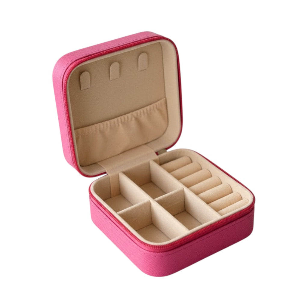 Schmuckbox Pink – Aufbewahrung für Ringe & Ketten CrystalScents