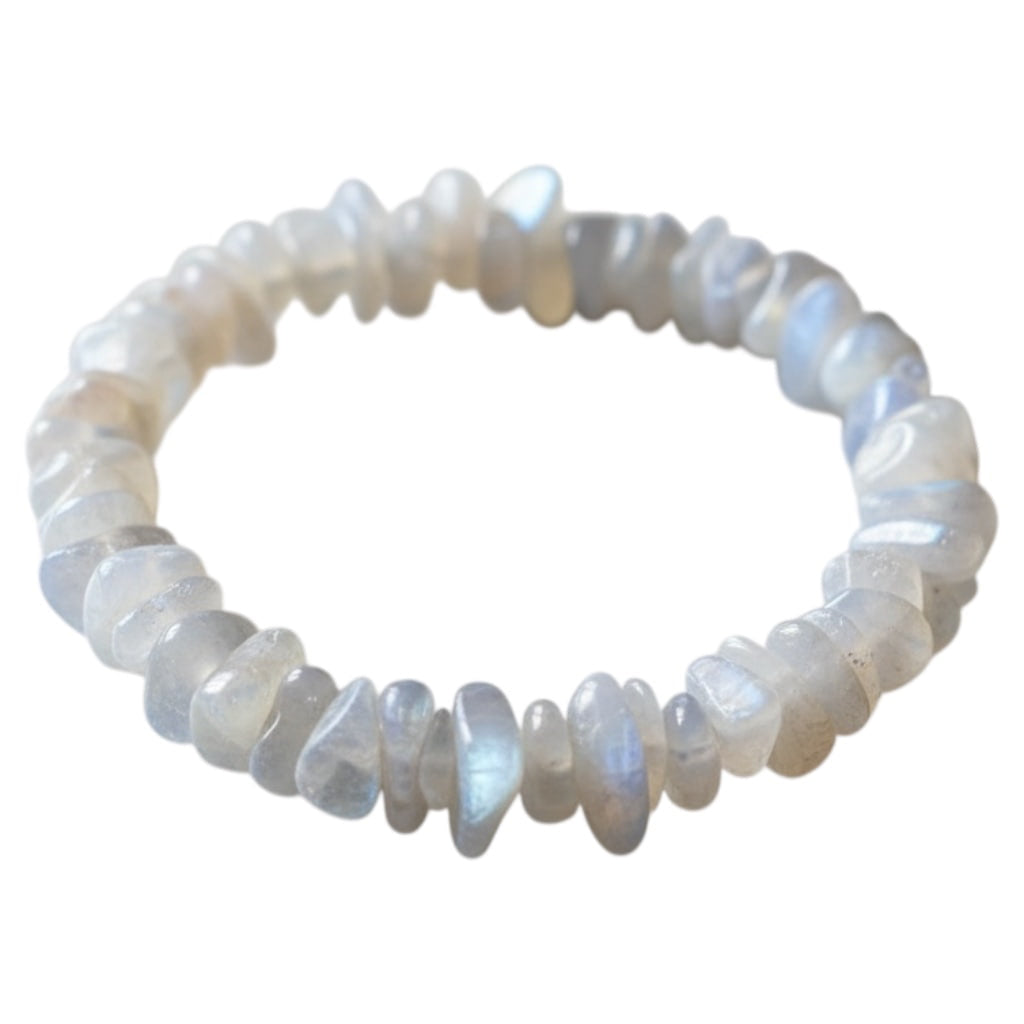 Mondstein Splitterarmband - Sanfte Energie CrystalScents