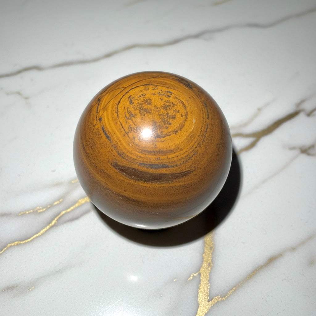 Tigereisen Kugel – Struktur & Zuversicht CrystalScents