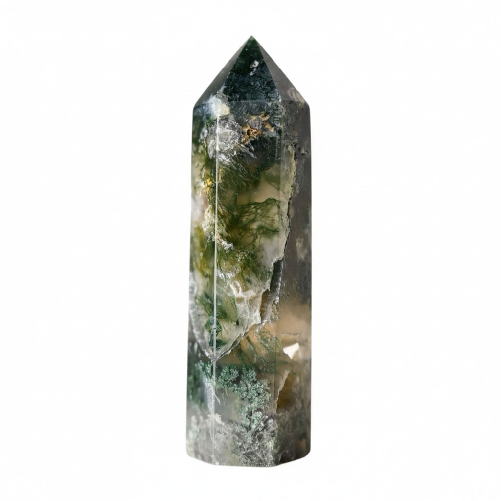 Moosachat Obelisk – Ruhe & Stärke