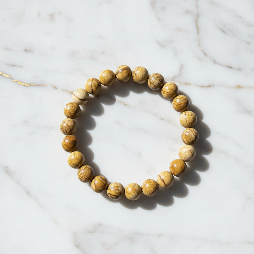 Jaspis Kugelarmband - Natürliche Energiequelle