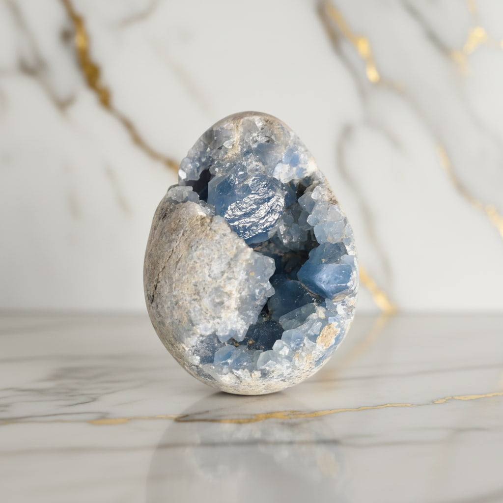 Celestit Ei – Harmonie & Klarheit JETZT entdecken CrystalScents