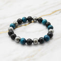 Obsidian, Hämatit & Blaues Tigerauge Armband JETZT entdecken CrystalScents