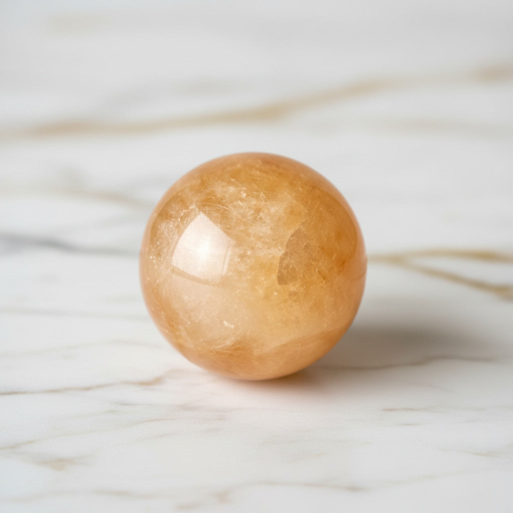 Calcit Kugel - für Wärme & Vitalität