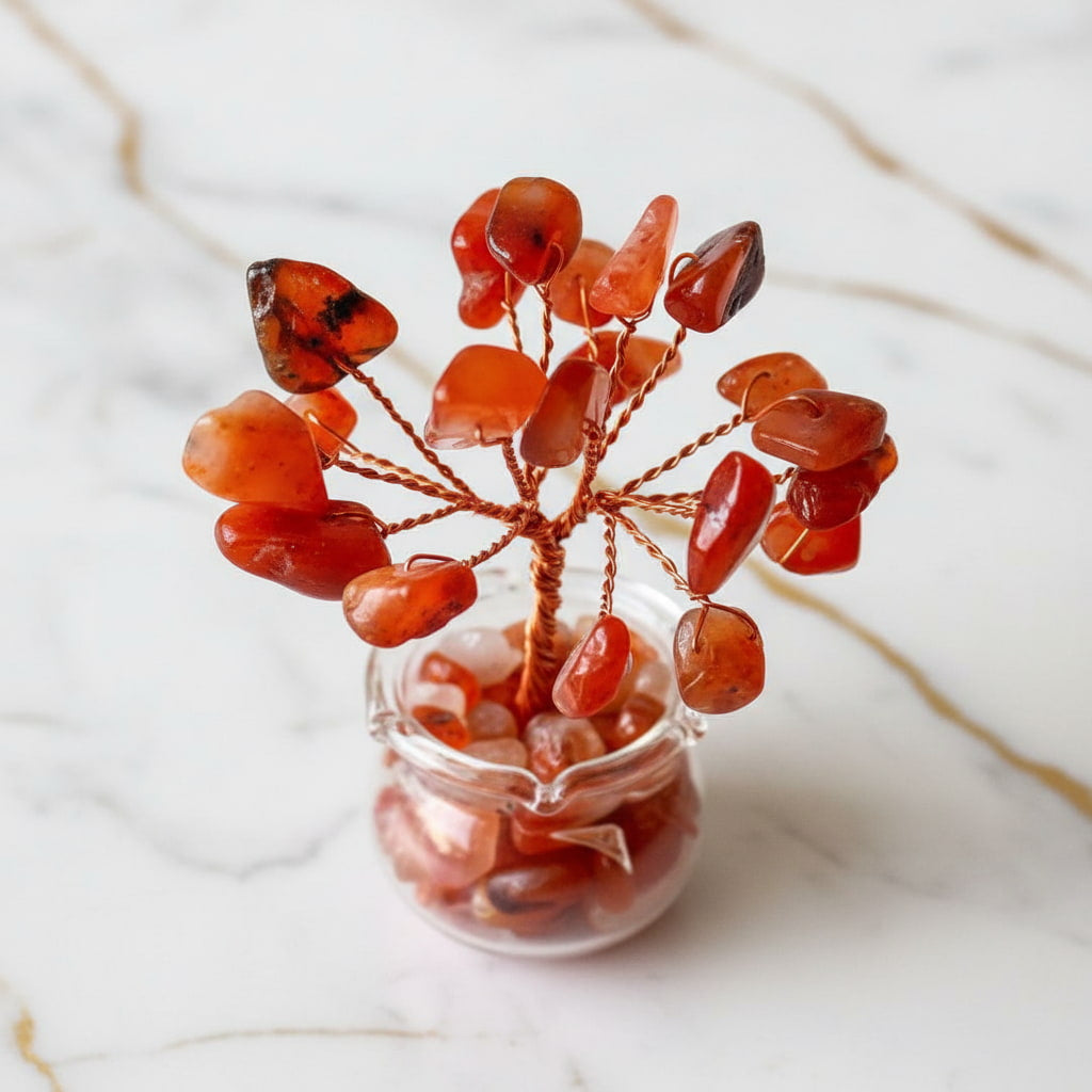 Mini Karneol Baum - Energie überall wo du willst CrystalScents