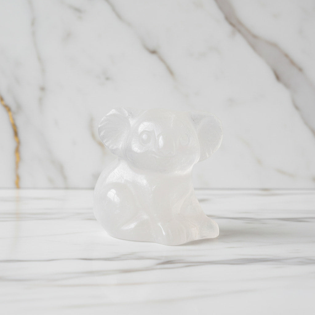 Bergkristall Koala – Niedliches Kristallobjekt
