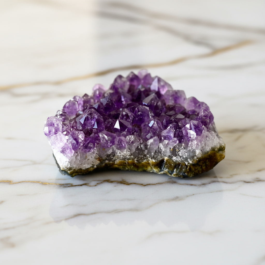 Amethyst Cluster - positive Energie & Atmosphäre