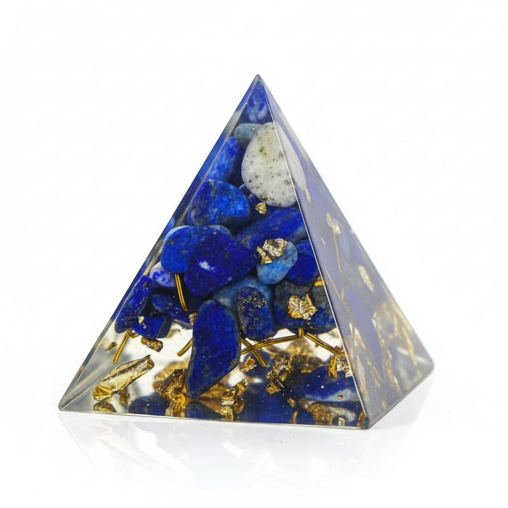 Lapislazuli Pyramide – Tiefblaue Ruhe für Zuhause