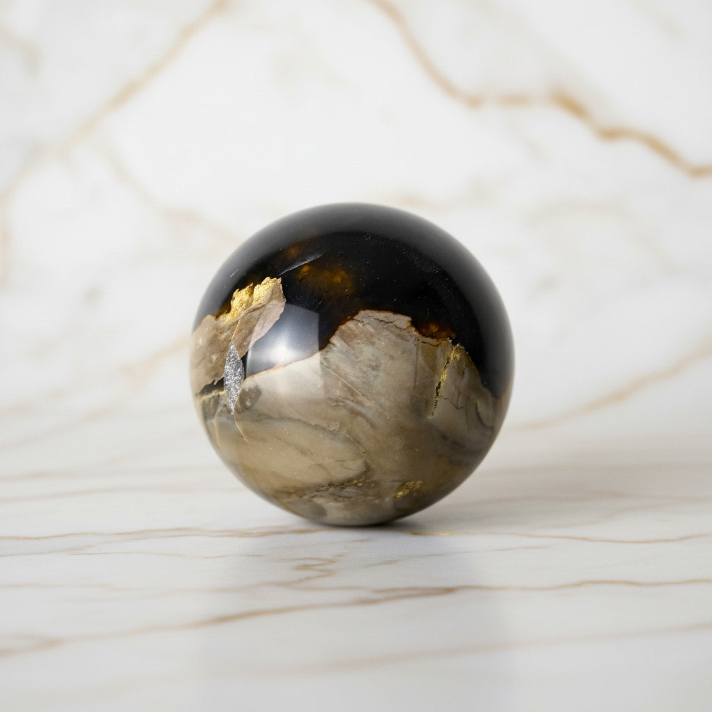 Achat Kugel – Leuchtendes Wohnhighlight