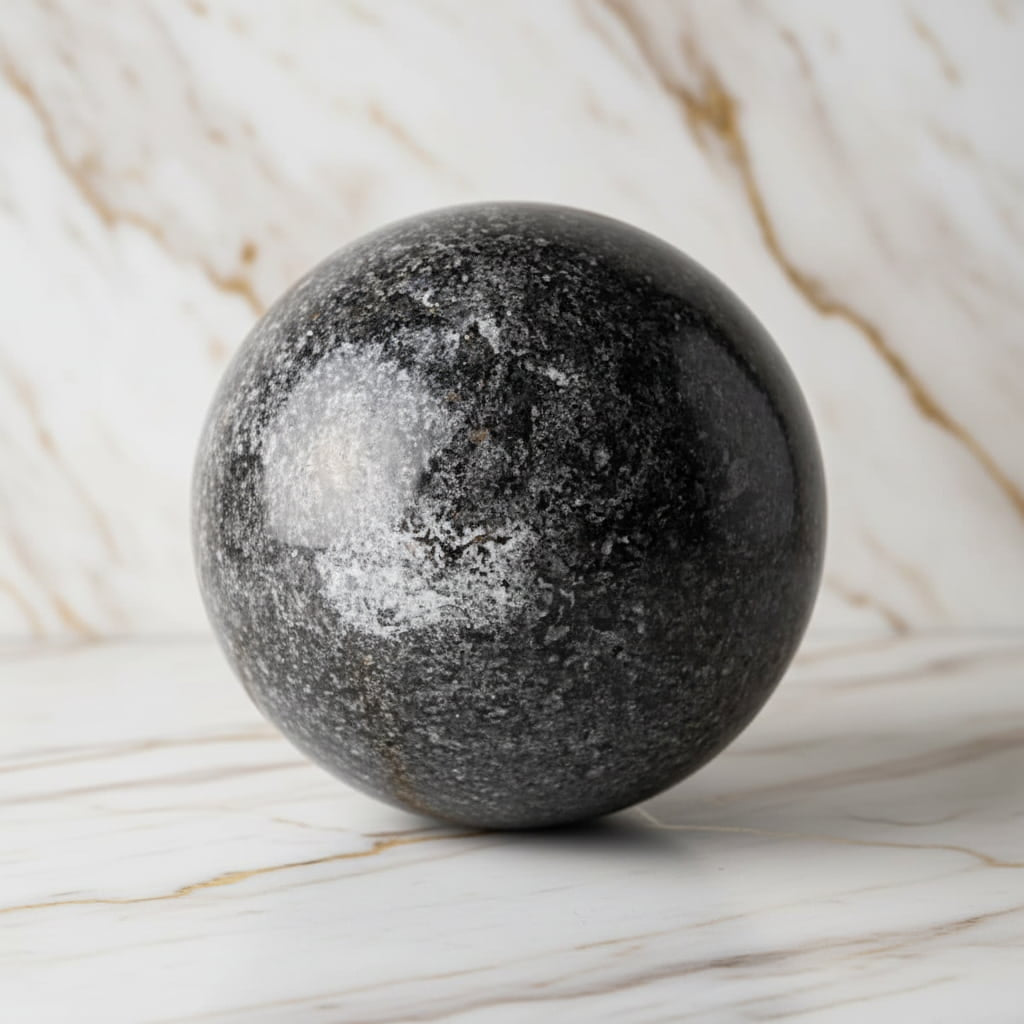 Flammenstein Kugel – Lebendige Ausstrahlung JETZT sichern CrystalScents