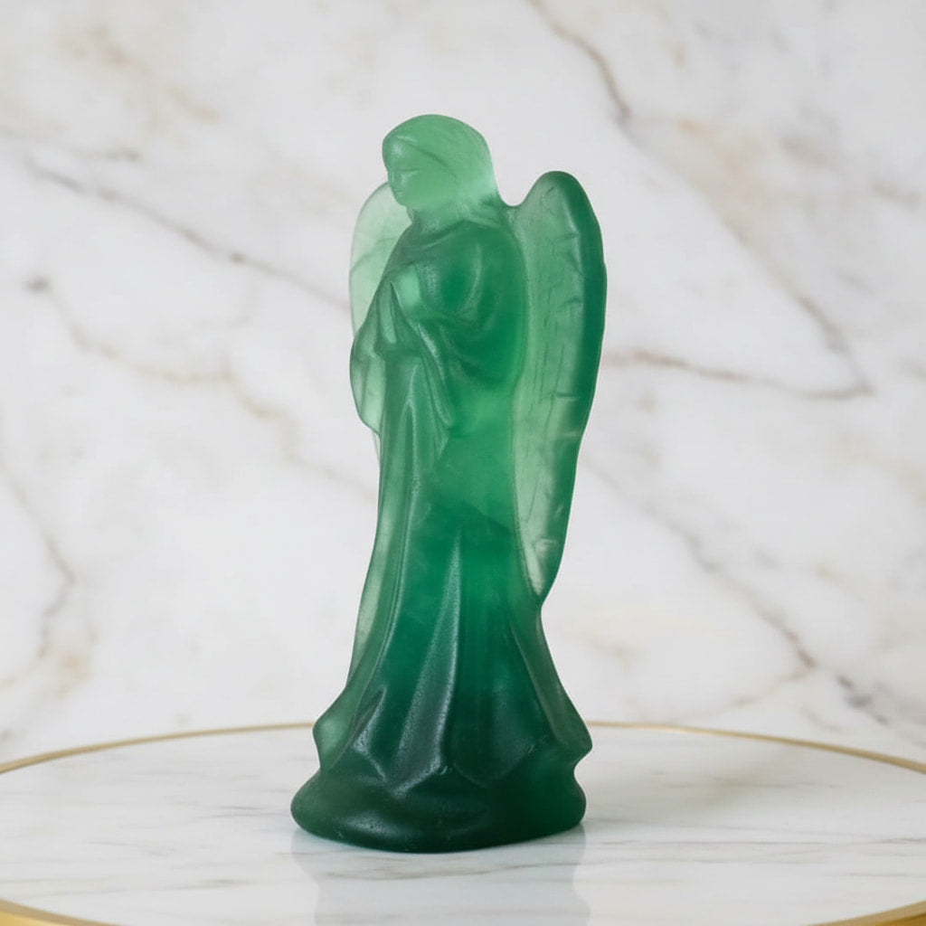 Fluorit Engel – Grüner Kristallengel CrystalScents