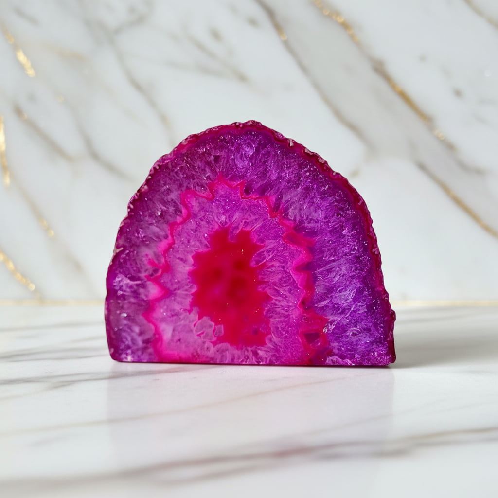 Achat Freiform Pink – Strahlendes Kristallhighlight CrystalScents