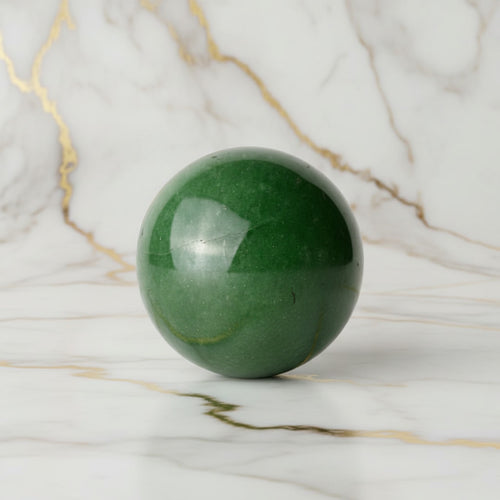 Mini Aventurin Kugel - Rundes Glück CrystalScents