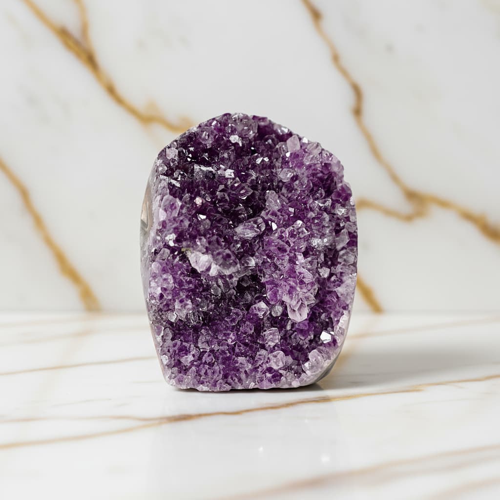 Amethystdruse – Energiequelle für dein Zuhause CrystalScents