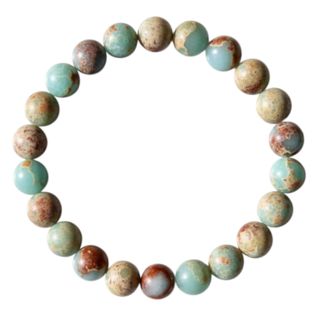 Kaiserstein Kugelarmband – Kraftvolles Naturjuwel für Stabilität