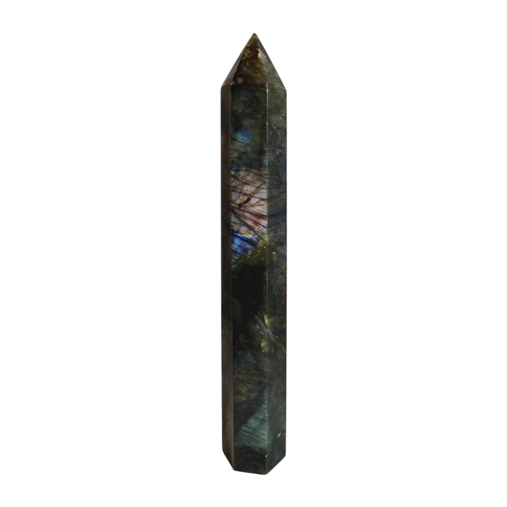 Labradorit Obelisk – Kreativität & Leidenschaft