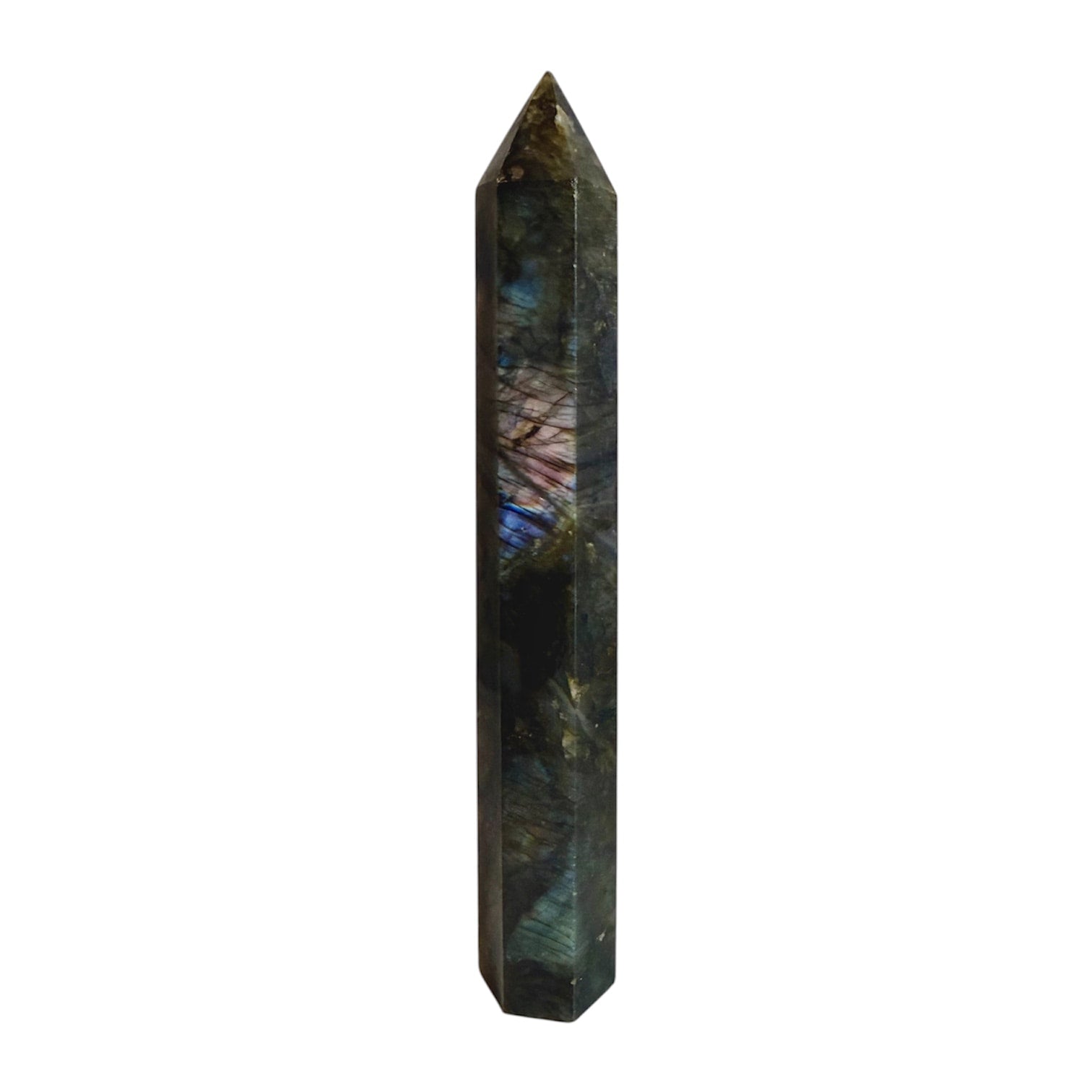 Labradorit Obelisk – Kreativität & Leidenschaft