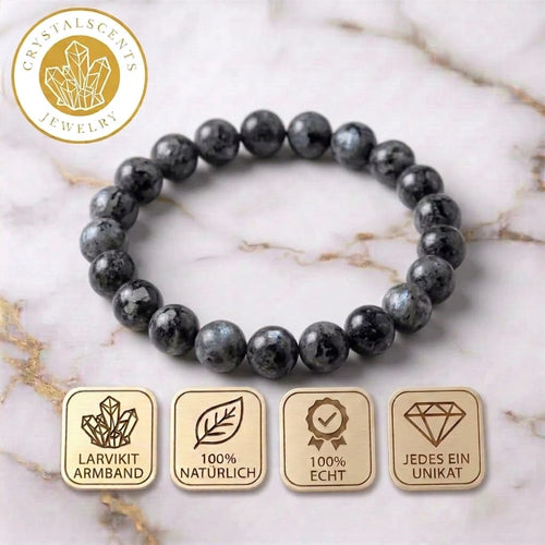Larvikit Kugelarmband – Intuition & innere Stärke