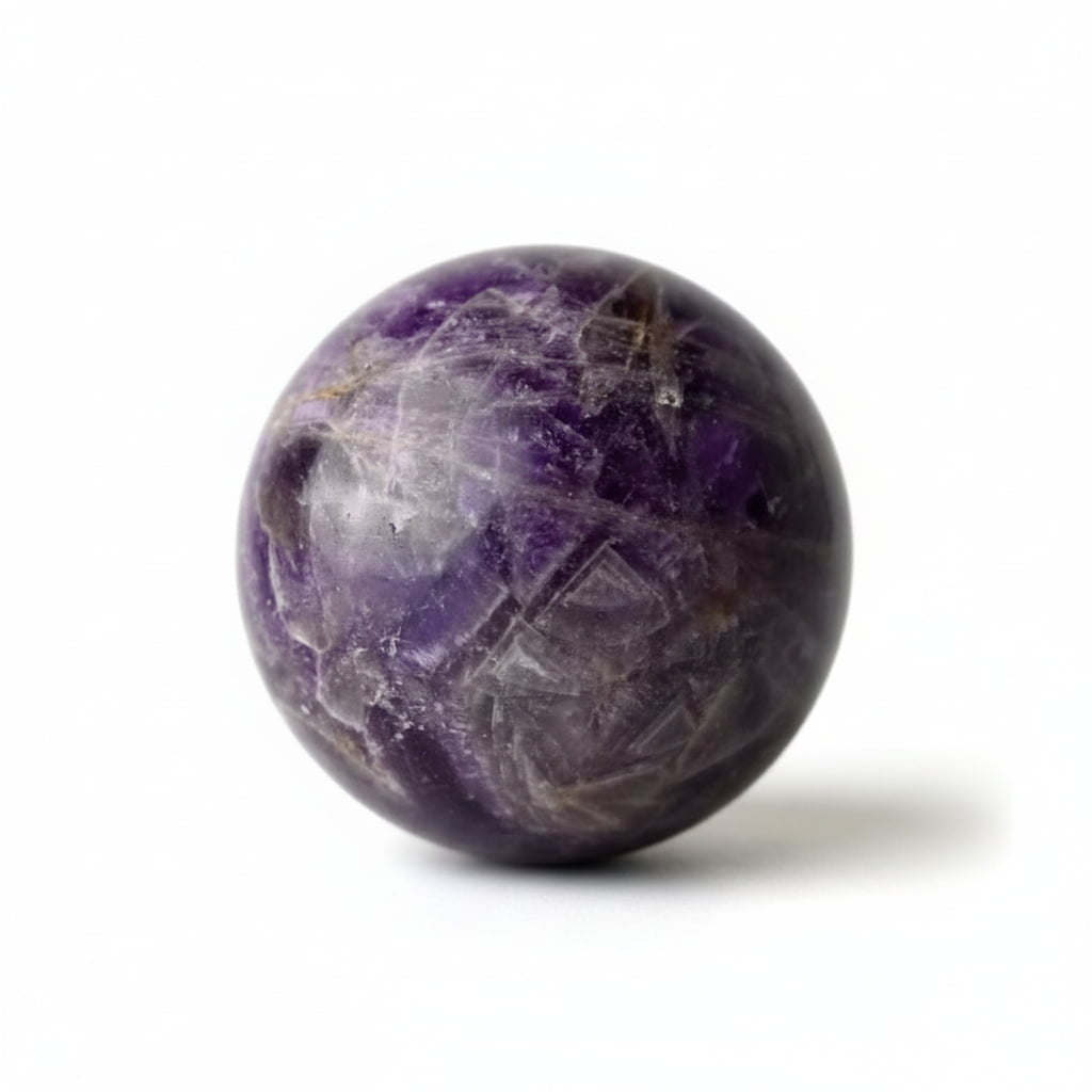Amethyst Kugel – Natürliches Kristallobjekt für Harmonie & Energie CrystalScents