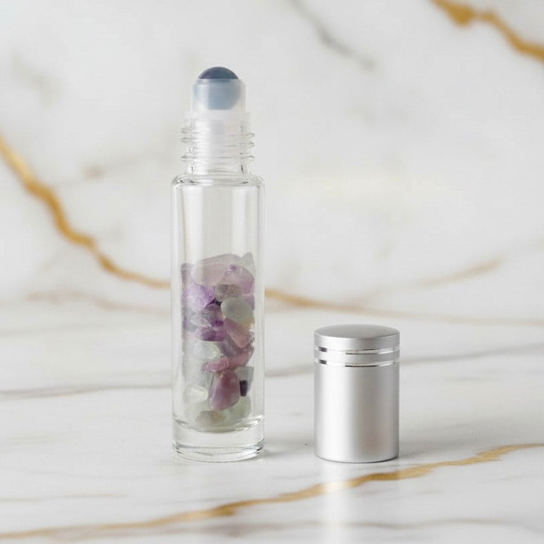 Fluorit Ölroller - Handlich & Natürlich CrystalScents