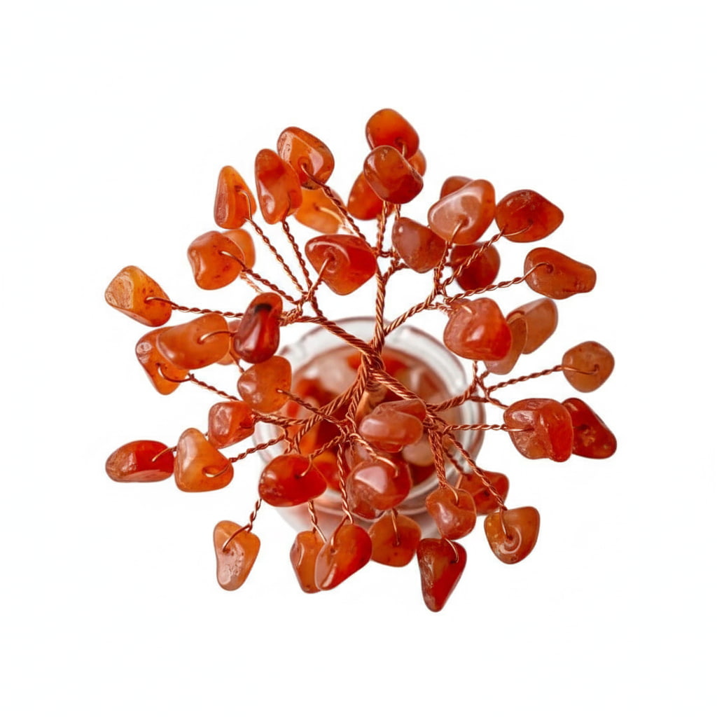 Mini Karneol Baum - Energie überall wo du willst CrystalScents