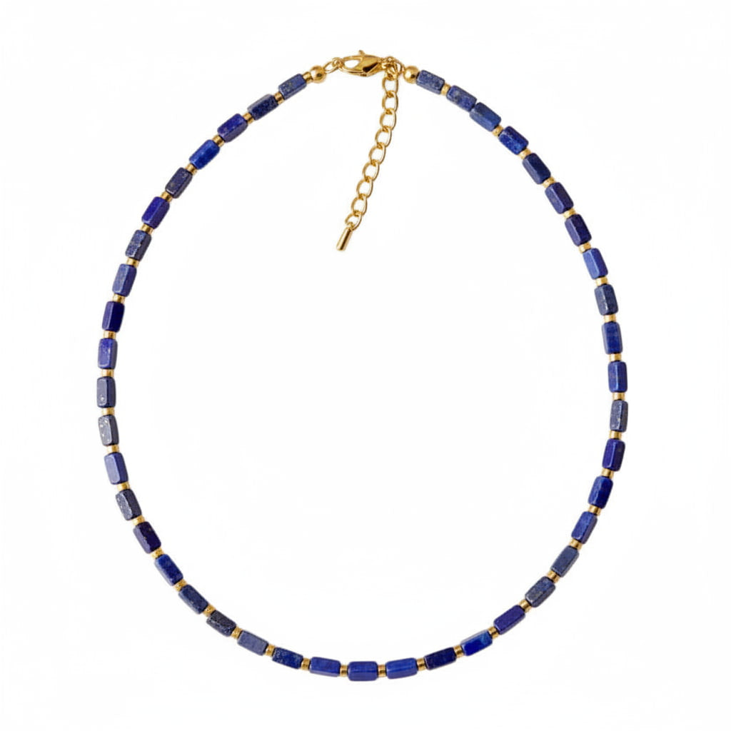Lapislazuli Halskette - Weisheit & Wahrheit CrystalScents