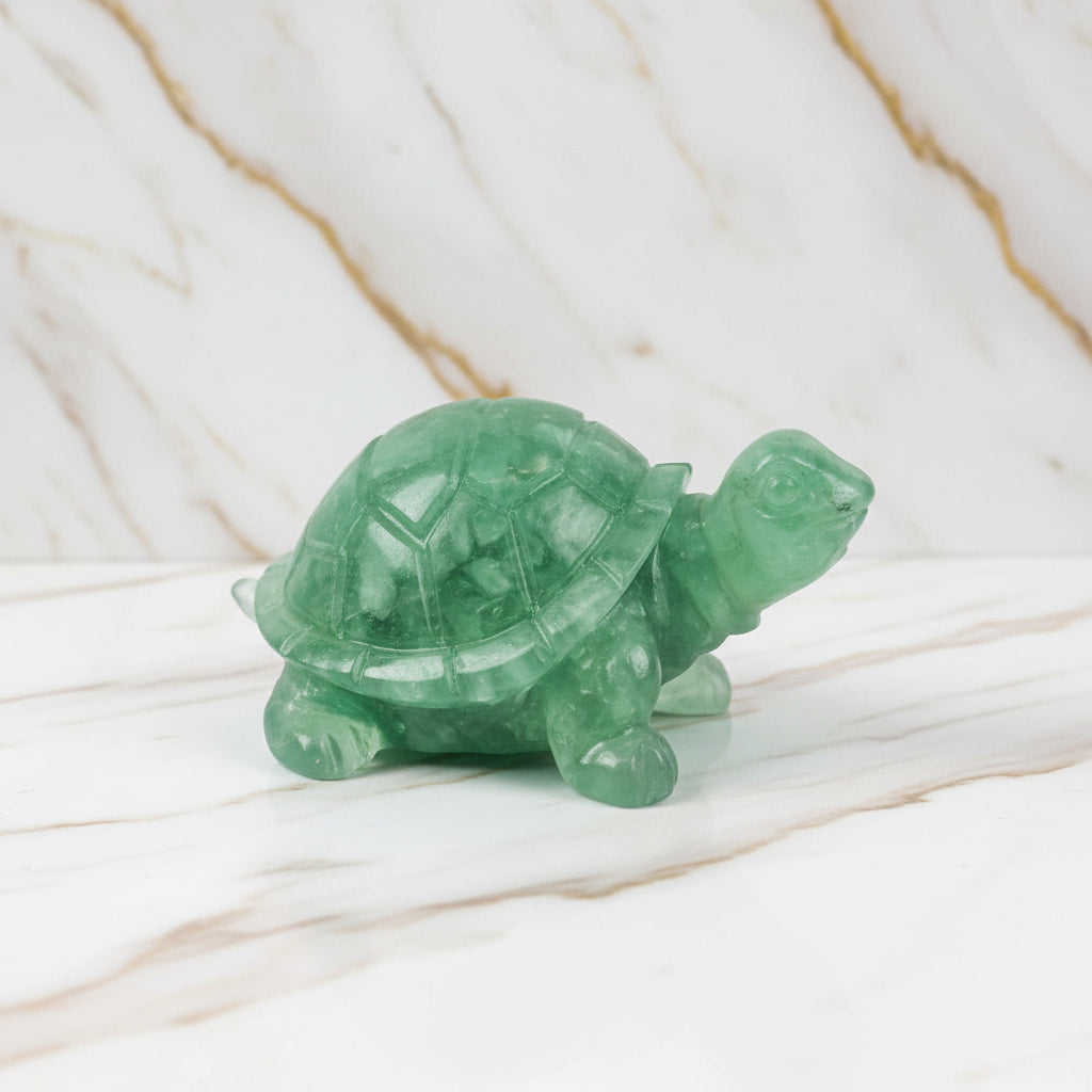 Aventurin Schildkröte – Fröhlich & Friedlich CrystalScents