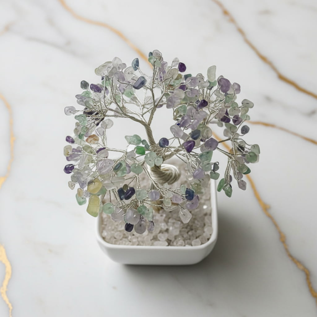 Fluorit Baum - Fröhlicher Akzent CrystalScents