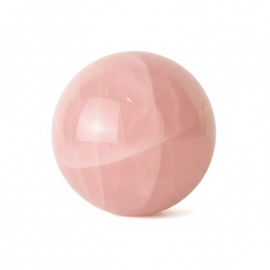 Rosenquarz Kugel – Zarte rosa Schwingungen CrystalScents