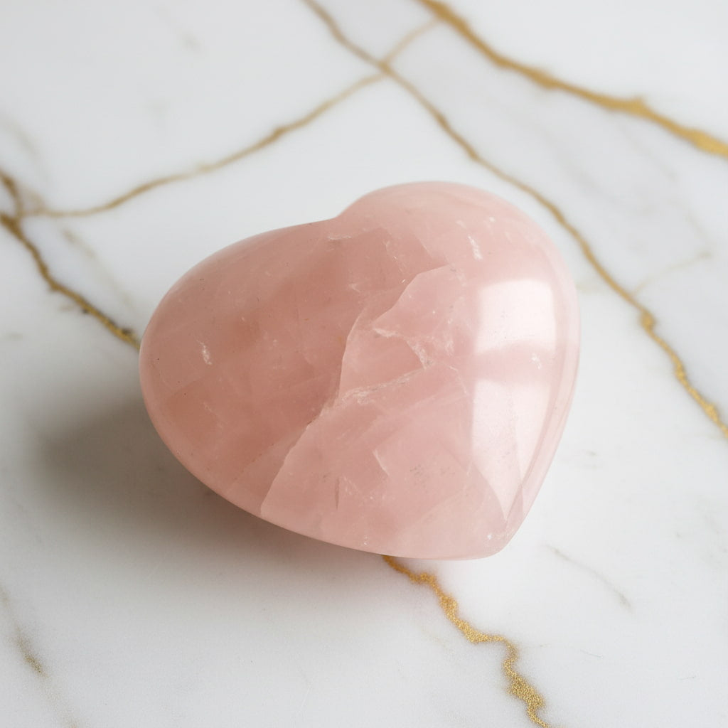 Rosenquarz Herz - Wärme & Fürsorge CrystalScents