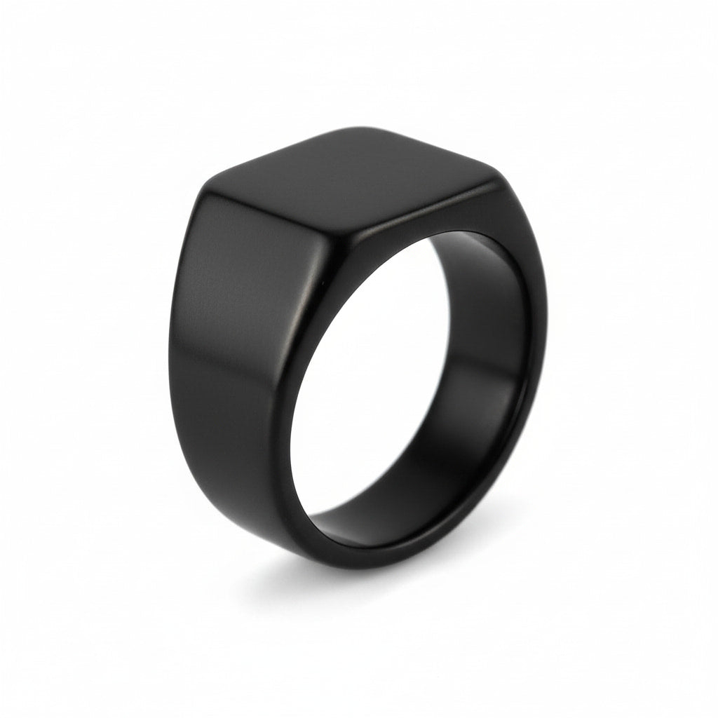 Ring Schwarz – für markante Akzente CrystalScents