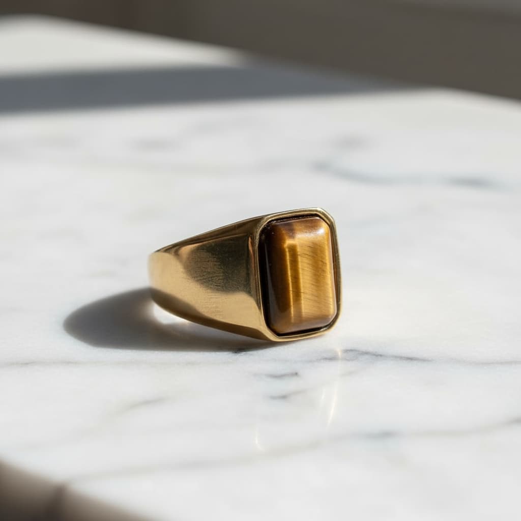 Tigerauge Ring - Klarheit & Fokus JETZT sichern CrystalScents