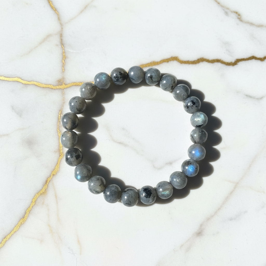 Labradorit Kugelarmband – Intuition & innere Stärke CrystalScents