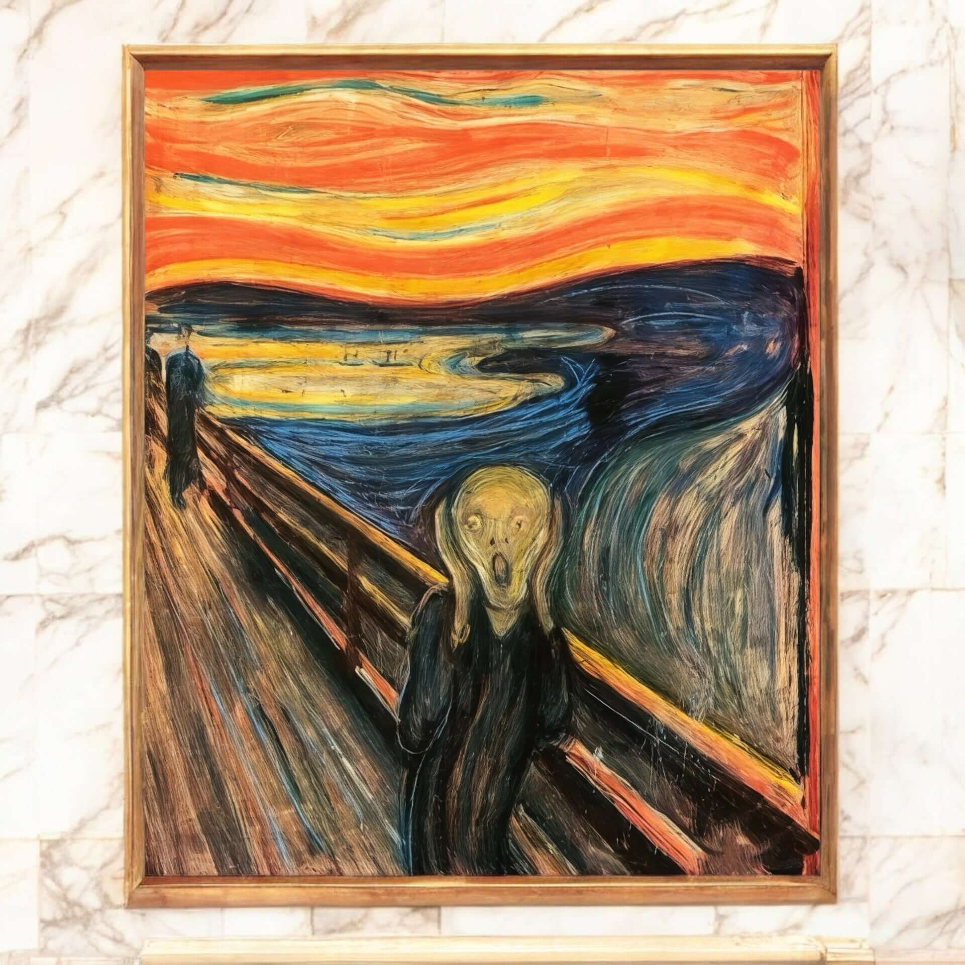 Diamond Painting „Der Schrei“ – ikonisches Meisterwerk kreativ erleben