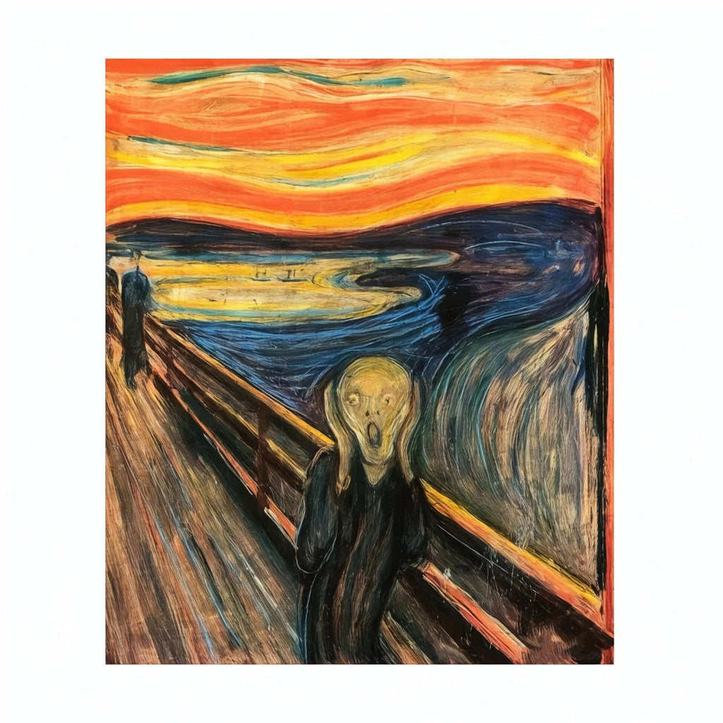 Diamond Painting „Der Schrei“ – ikonisches Meisterwerk kreativ erleben