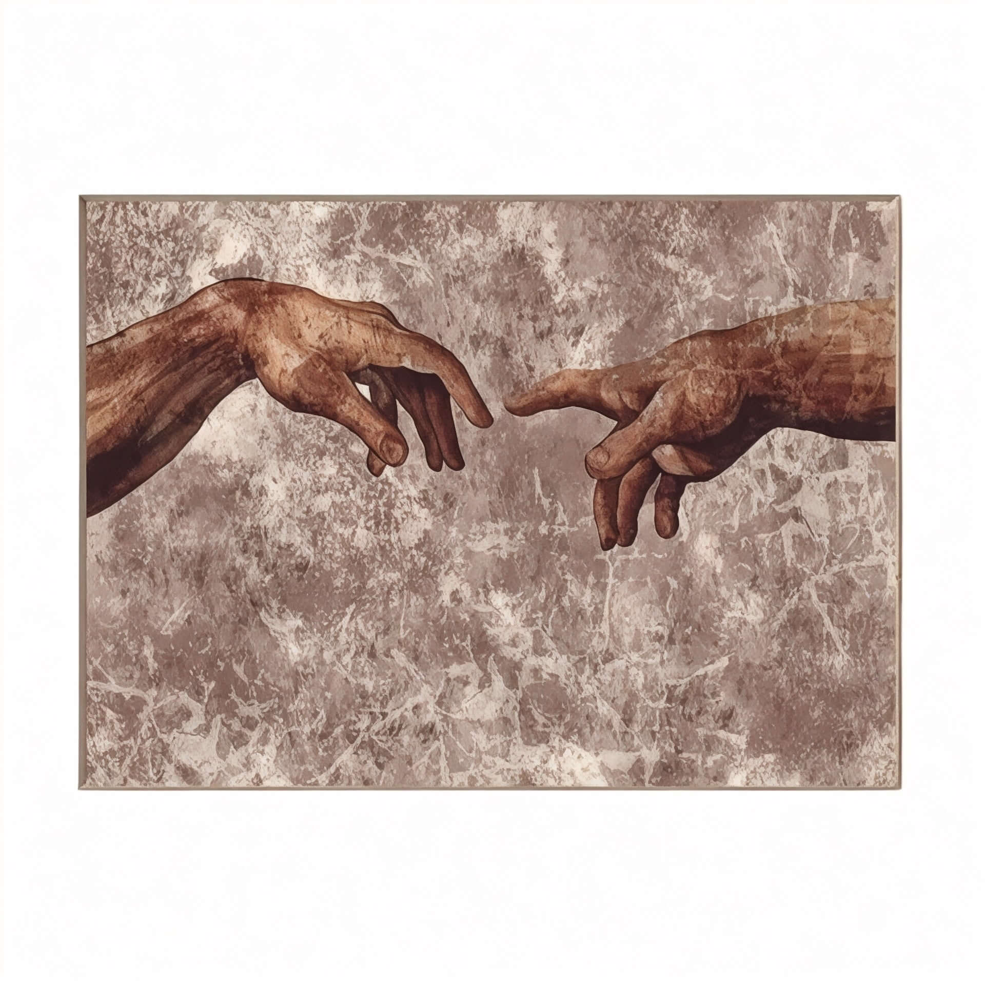 Diamond Painting „Die Erschaffung Adams“ – berühmtes Meisterwerk der Renaissance in funkelnder Umsetzung