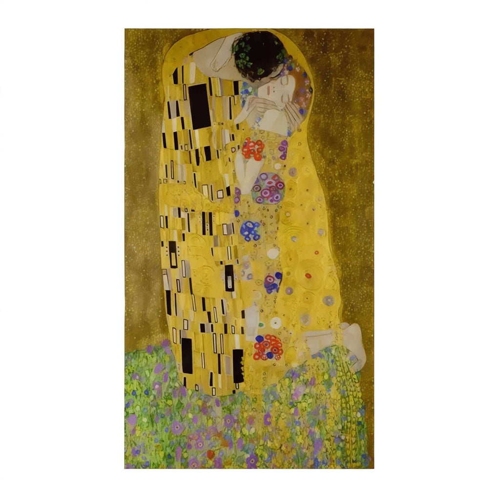 Diamond Painting Set „Der Kuss“ – klassisches Kunstwerk selbst zum Leuchten bringen